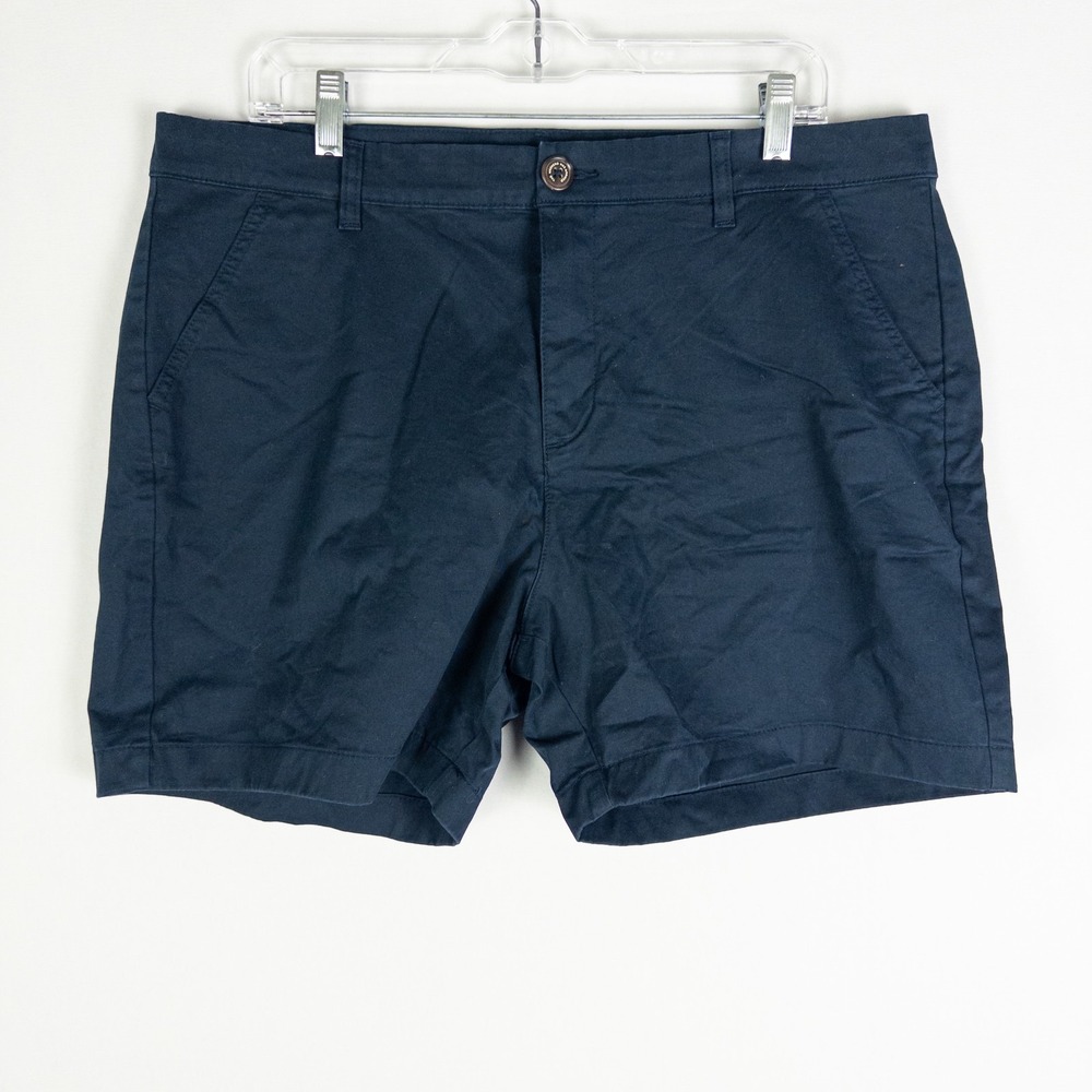 Chubbies Originals Chino Shorts Mens 38 Navy Blue 5.5" Inseam Coastal Preppy